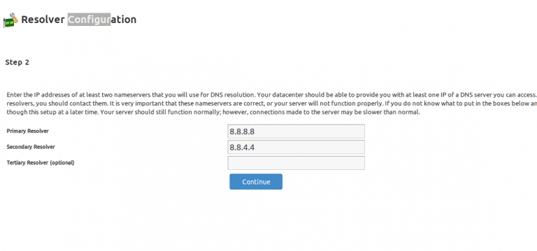 How to Configure Google Public DNS IP Resolver on cPanel