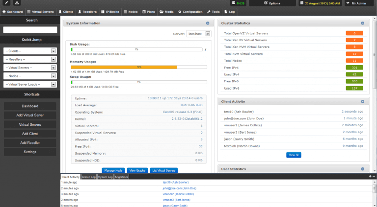 How to Disabled SolusVM Whitelist Checking via SSH